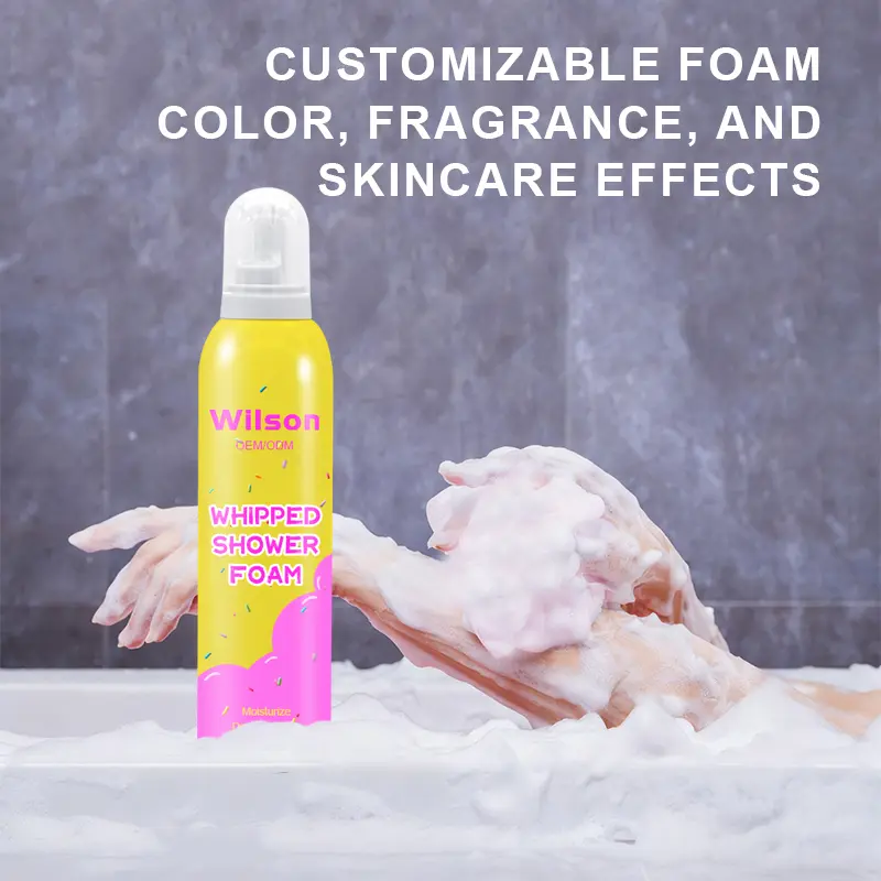 ​Зусім іншы вопыт купання, WIlson Amino Acid Scented Shower Mousse - гэта так добра!