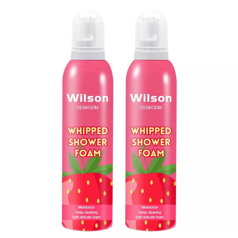 Пенка для душа з заспакаяльным устойлівым водарам Strawberry